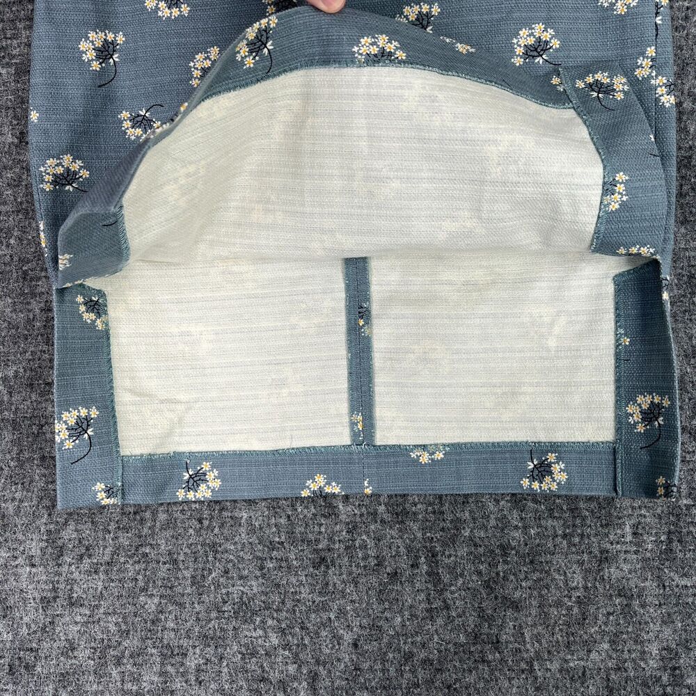 LOFT Gray Floral Pencil Skirt - Picture 3 of 11